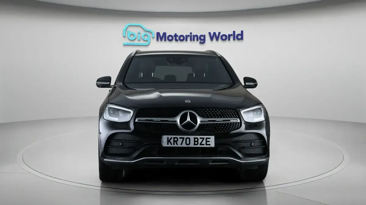 Used Mercedes GLC300 AMG line 245 HP (180 kW) 2020 Black SUV