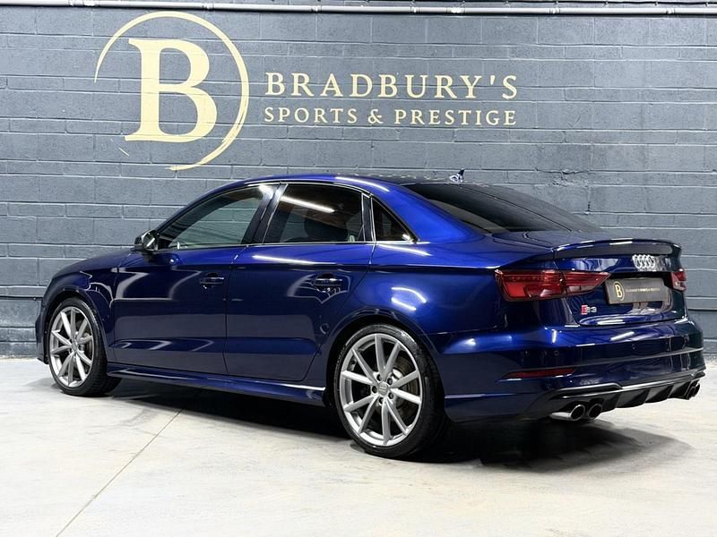 Used Audi S3 Black Edition 2017 Blue Sedan