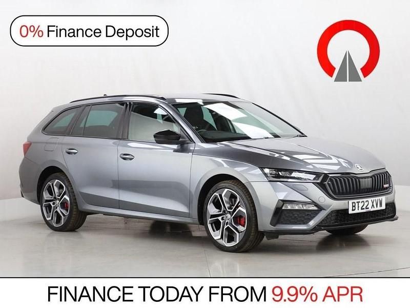 Used Skoda Octavia vRS 245 HP (180 kW) 2022 Grey Estate