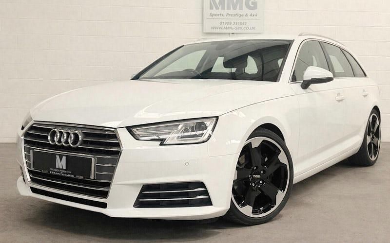 Begagnad Audi A4 Sport 190 HK (139 kW) 2017 Vit Kombi