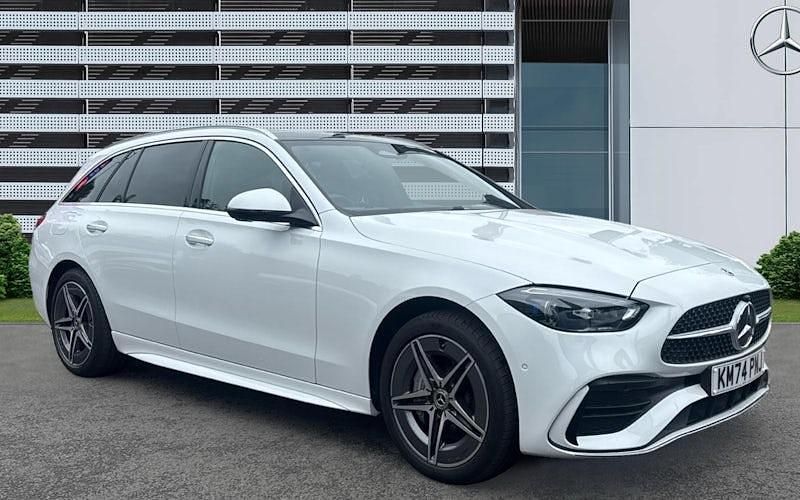 Used 2026 Mercedes C300e AMG Line Premium Plus Estate | £39,689 (Good price) - Image 1/4