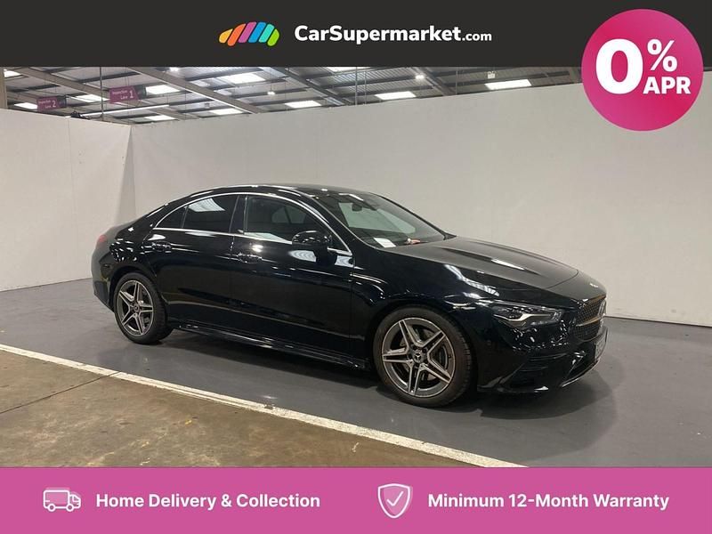 Black Used 2024 Mercedes CLA200 Executive Coupe | £35,997 - Image 1/4