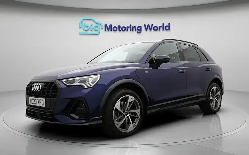 Used Audi Q3 Black Edition 245 HP (180 kW) 2023 Blue SUV