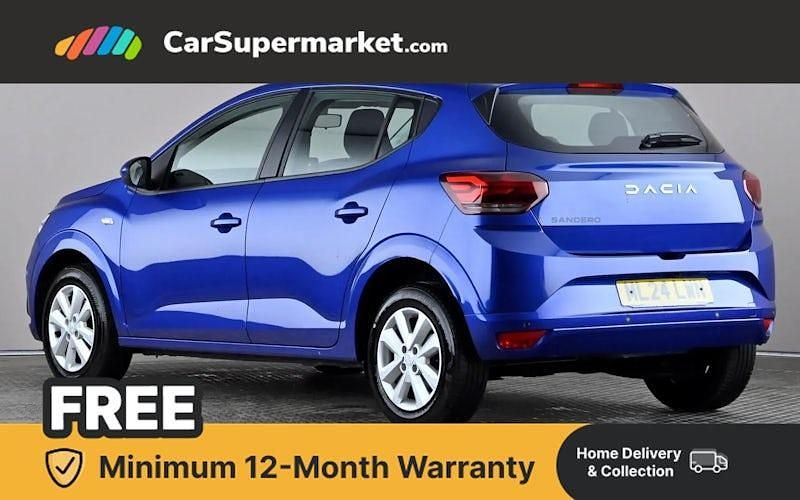 Used Dacia Sandero Expression 91 HP (66 kW) 2024 Blue Hatchback