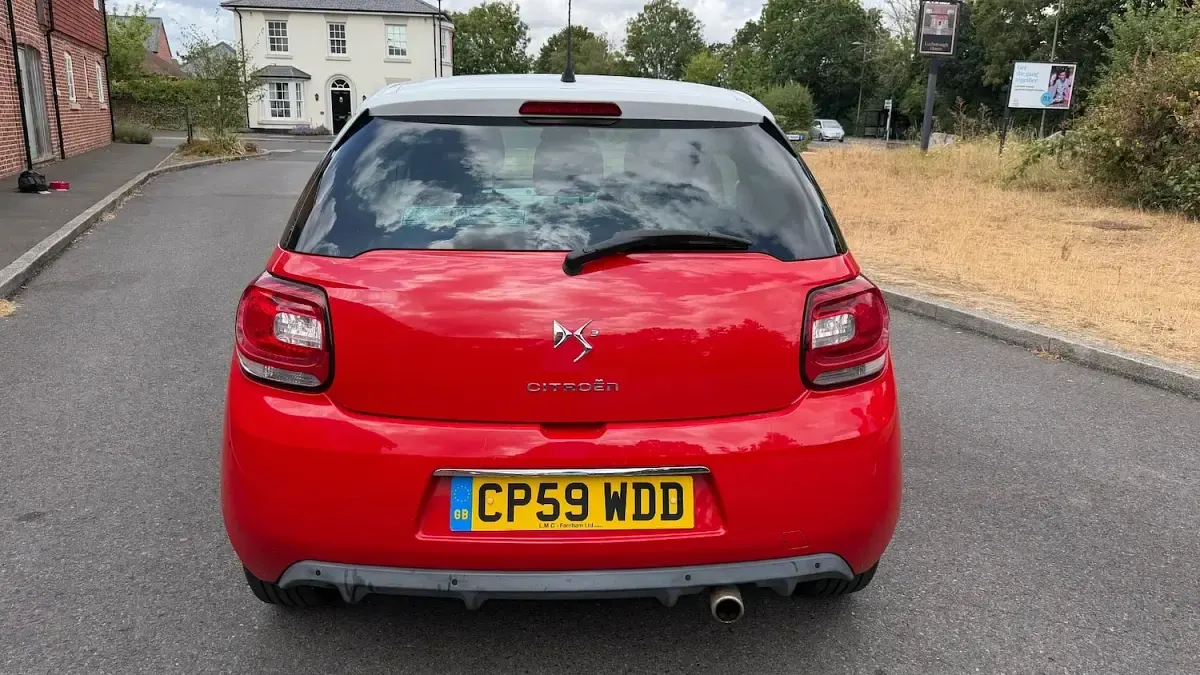 Used Citroën DS3 120 HP (88 kW) 2010 Red Hatchback