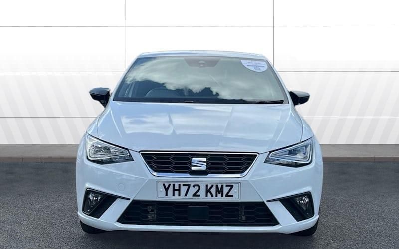 Used Seat Ibiza FR 110 HP (80 kW) 2022 White Hatchback