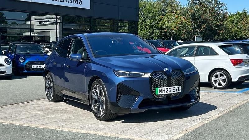 Blue Used 2023 BMW iX M Sport SUV | £37,485 (Super price) - Image 1/4