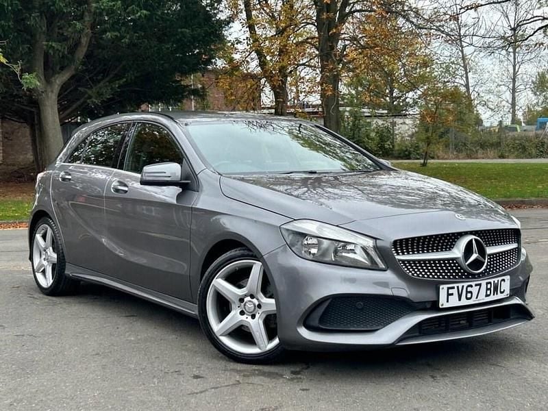 Grey Used 2017 Mercedes A180 AMG line Hatchback | £10,295 (Fair price) - Image 1/4