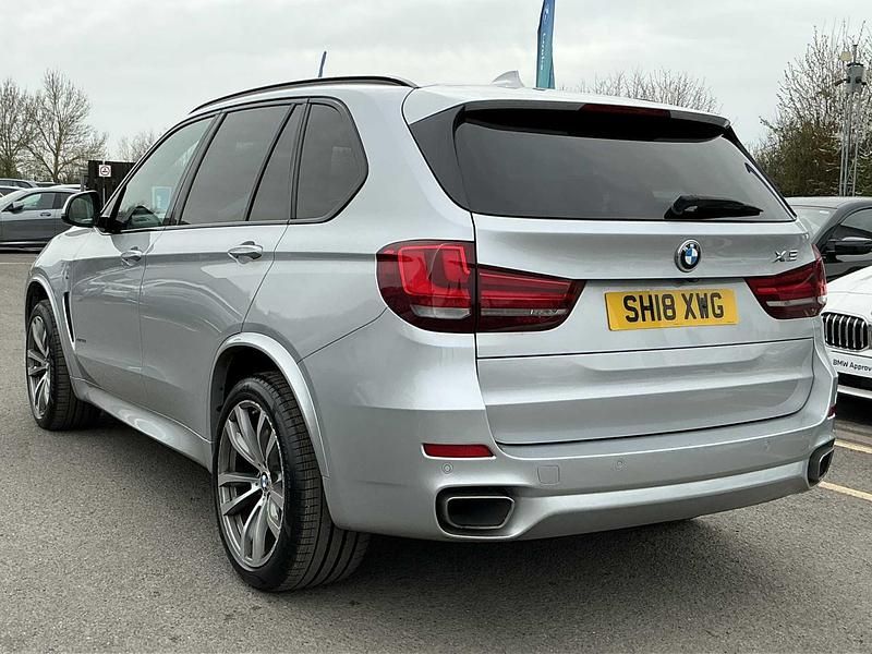 Used BMW X5 M Sport 254 HP (186 kW) 2018 Silver SUV