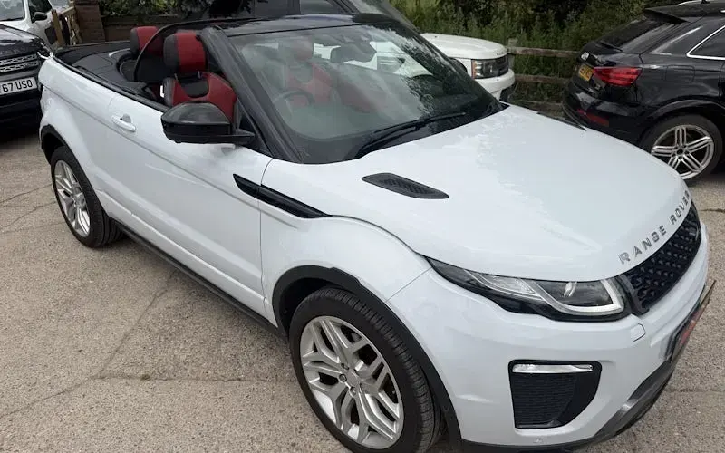 Used Land Rover Range Rover evoque HSE Dynamic 179 HP (131 kW) 2016 White Cabriolet