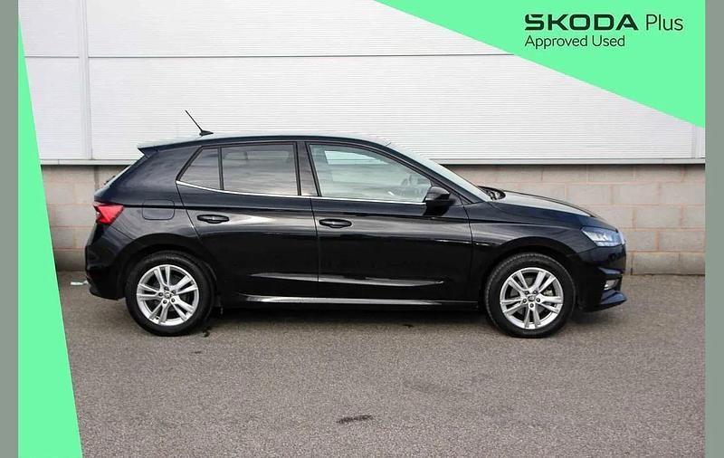 Used Skoda Fabia SE L 113 HP (83 kW) 2024 Black magic pearl effect Hatchback