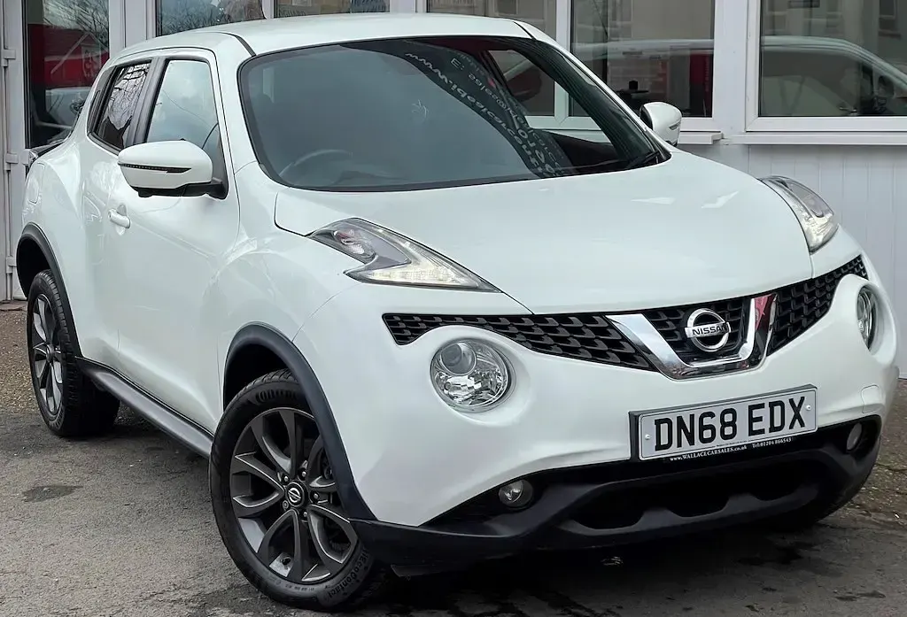 Używany Nissan Juke Tekna 117 KM (86 kW) 2018 Biały SUV