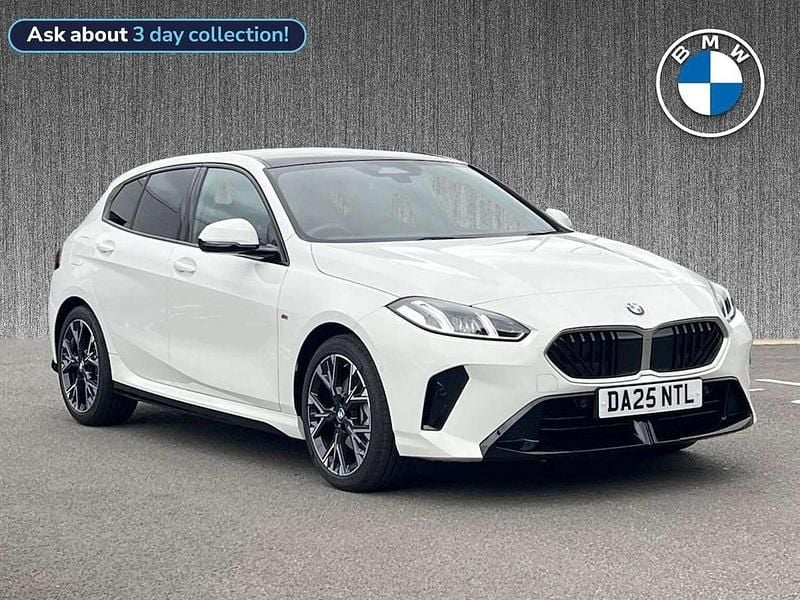 White New 2025 BMW 120 M Sport Hatchback | £29,999 (Super price) - Image 1/4