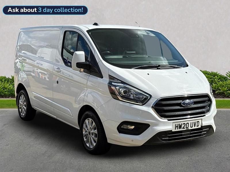 White Used 2020 Ford Transit Custom Limited Van | £15,699 (Fair price) - Image 1/4