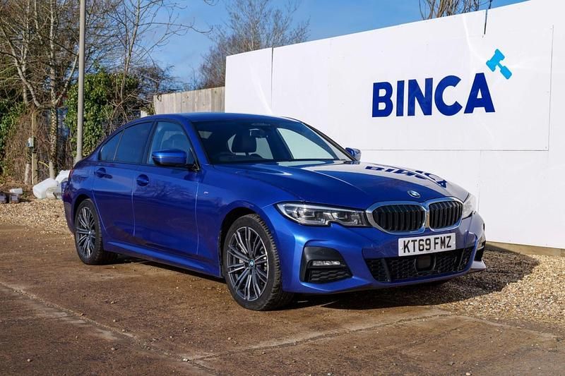 Used BMW 330e M Sport 2020 Blue Sedan