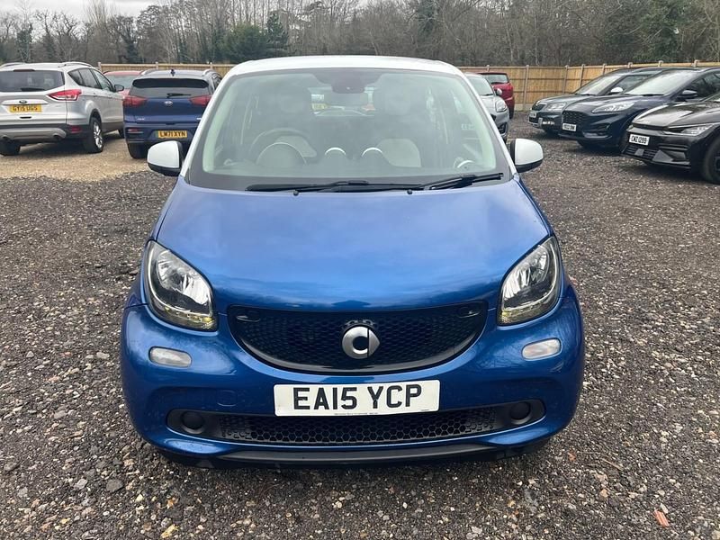 Used Smart ForFour Passion 71 HP (52 kW) 2015 Blue Hatchback