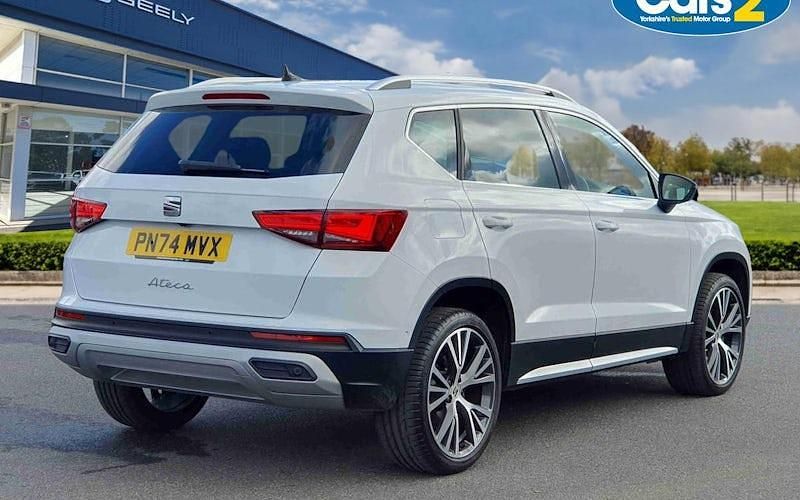 Używany Seat Ateca Xperience Lux 150 KM (110 kW) 2025 Biały SUV