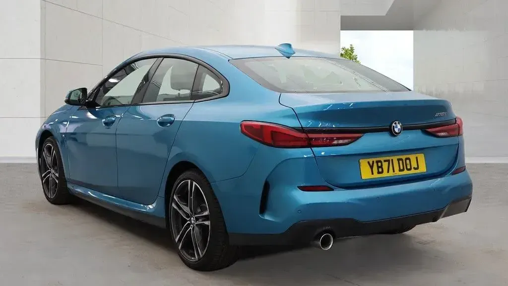 Used BMW 218 M Sport 136 HP (100 kW) 2022 Blue Sedan