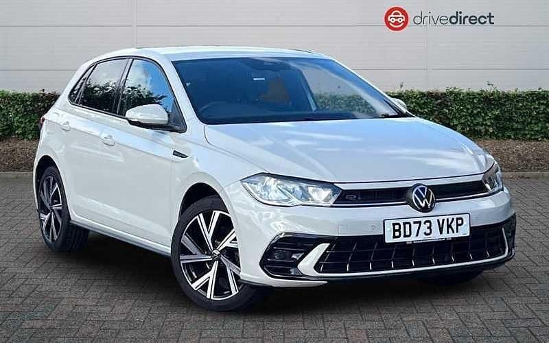 Grey Used 2023 VW Polo R-line Hatchback | £18,399 (Fair price) - Image 1/4
