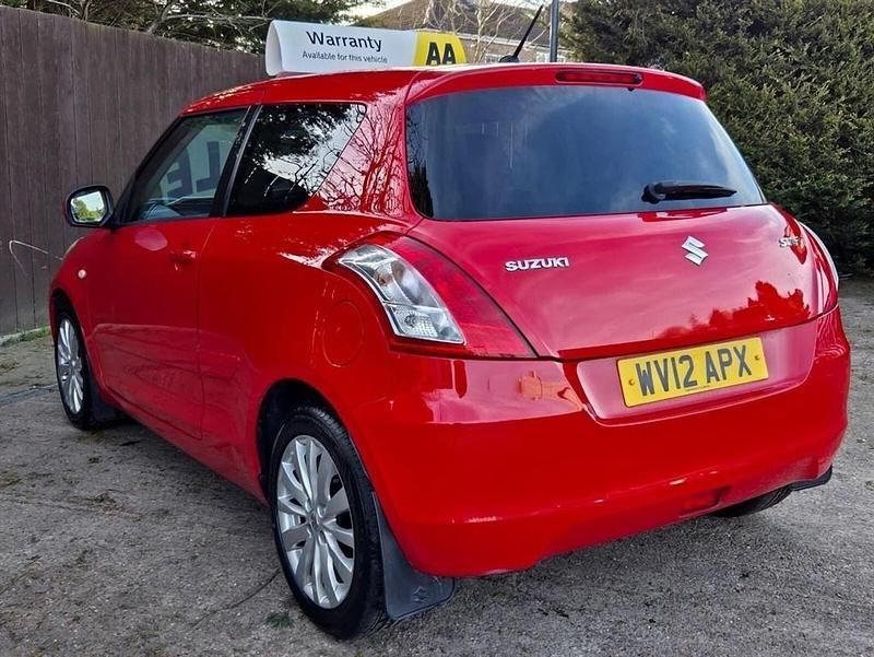 Used Suzuki Swift SZ4 2012 Red Hatchback