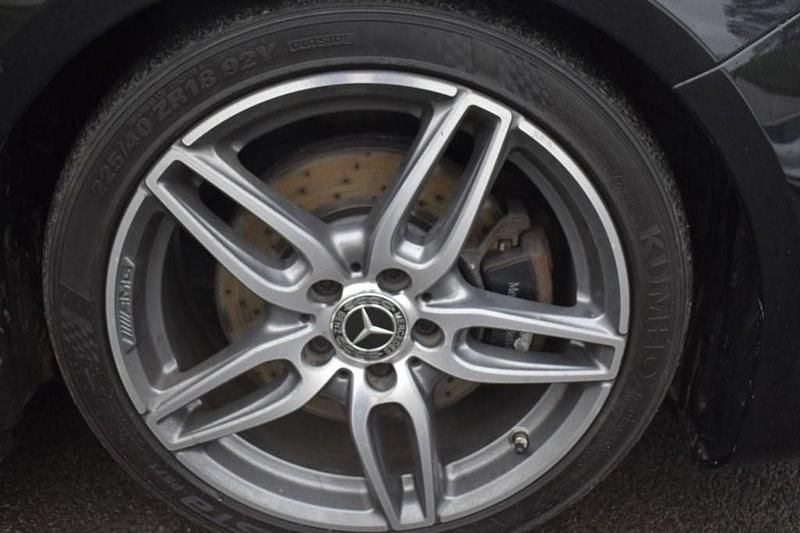 Used Mercedes A220 AMG line 177 HP (130 kW) 2017 Black Hatchback