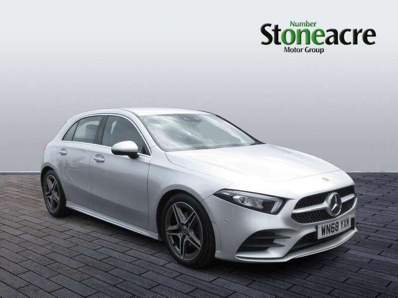 Silver Used 2018 Mercedes A200 AMG Line Premium Hatchback | £14,300 (Fair price) - Image 1/4