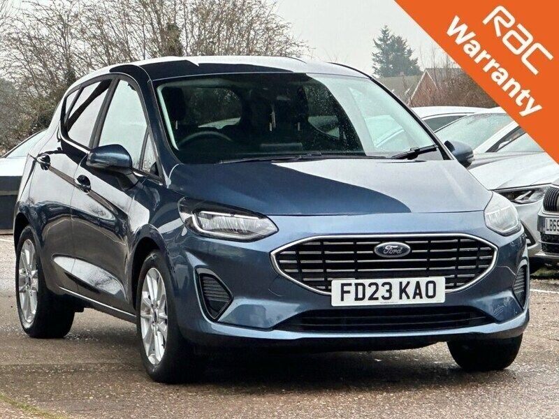 Blue Used 2023 Ford Fiesta Titanium Hatchback | £11,000 (Super price) - Image 1/4