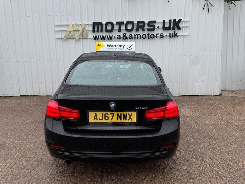 Used BMW 318 Sport Line 2017 Black Sedan