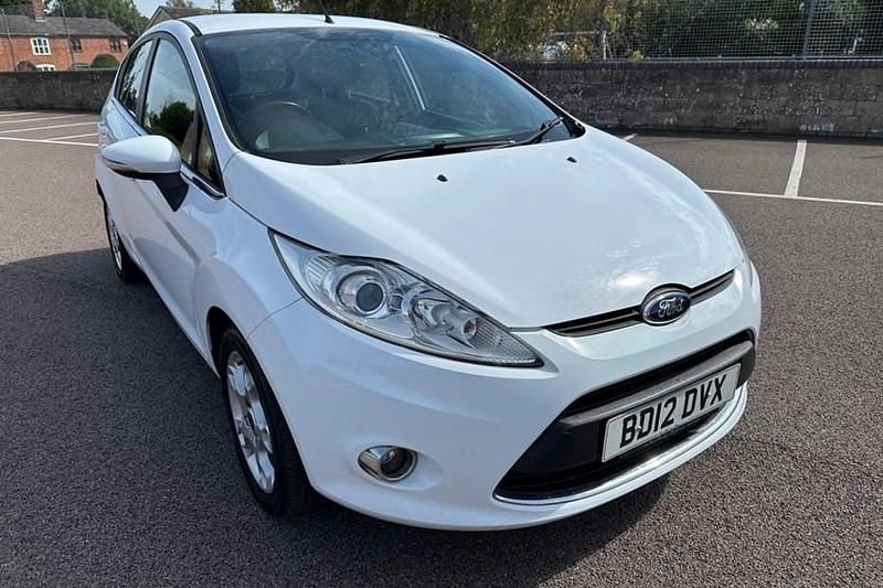 White Used 2012 Ford Fiesta Zetec Hatchback | £3,295 (Fair price) - Image 1/1