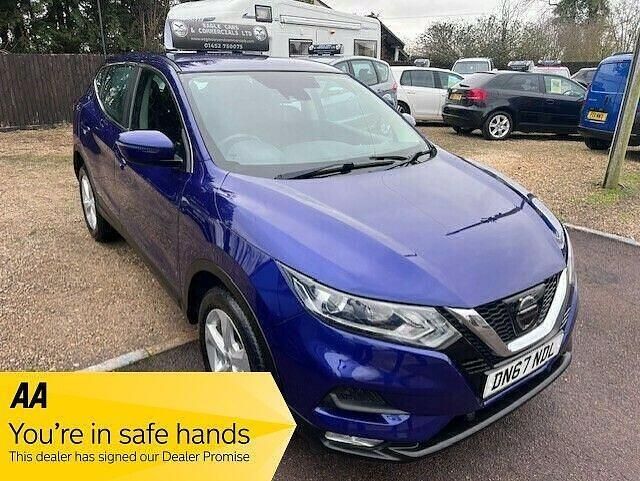 Used Nissan Qashqai Acenta 2017 Blue SUV
