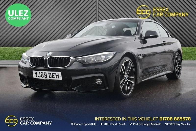 Used BMW 420 M Sport 190 HP (139 kW) 2020 Black Cabriolet