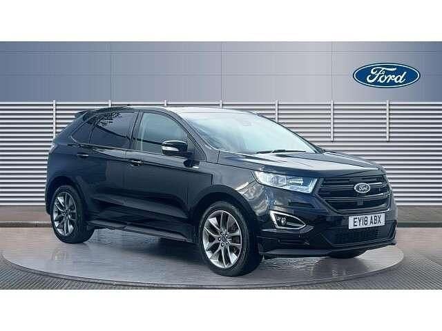 Black Used 2018 Ford Edge ST-Line SUV | £20,413 (A bit pricey) - Image 1/4