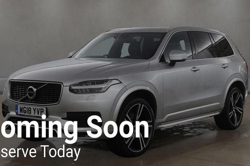 Silver Used 2018 Volvo XC90 R-Design Pro SUV | £20,499 (Fair price) - Image 1/1