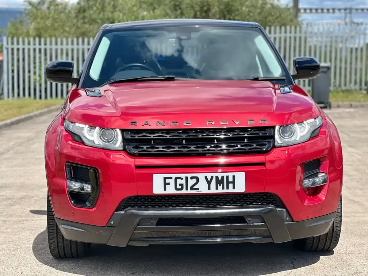 Used Land Rover Range Rover evoque Dynamic 2012 Red SUV