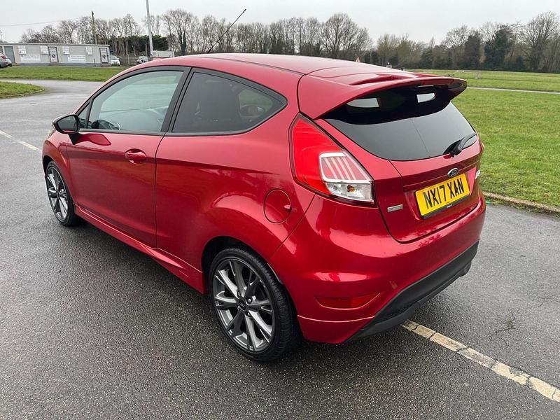 Used Ford Fiesta ST-Line 2017 Red Hatchback