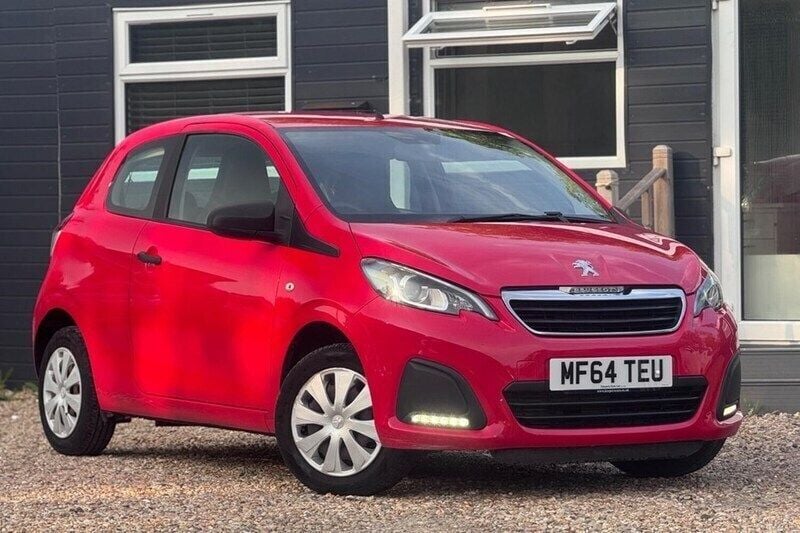 Red Used 2015 Peugeot 108 Access Hatchback | £2,488 (Fair price) - Image 1/1