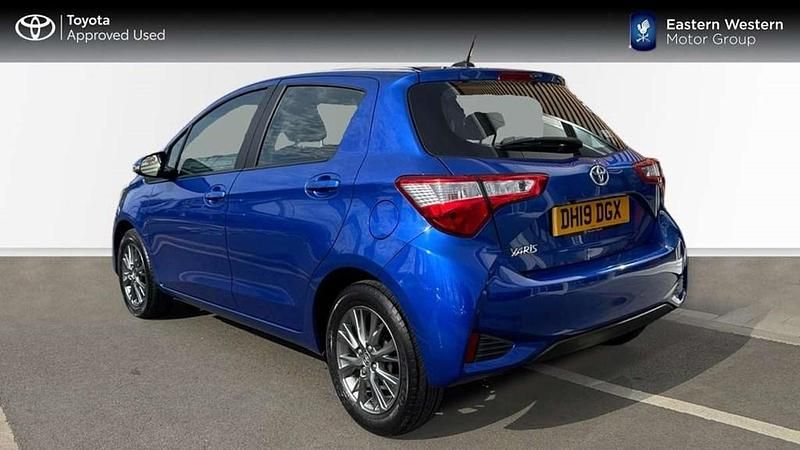 Used Toyota Yaris 109 HP (80 kW) 2019 Blue Hatchback