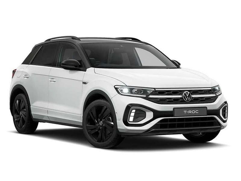 White New 2025 VW T-Roc Black Edition SUV | £36,690 (Fair price) - Image 1/4