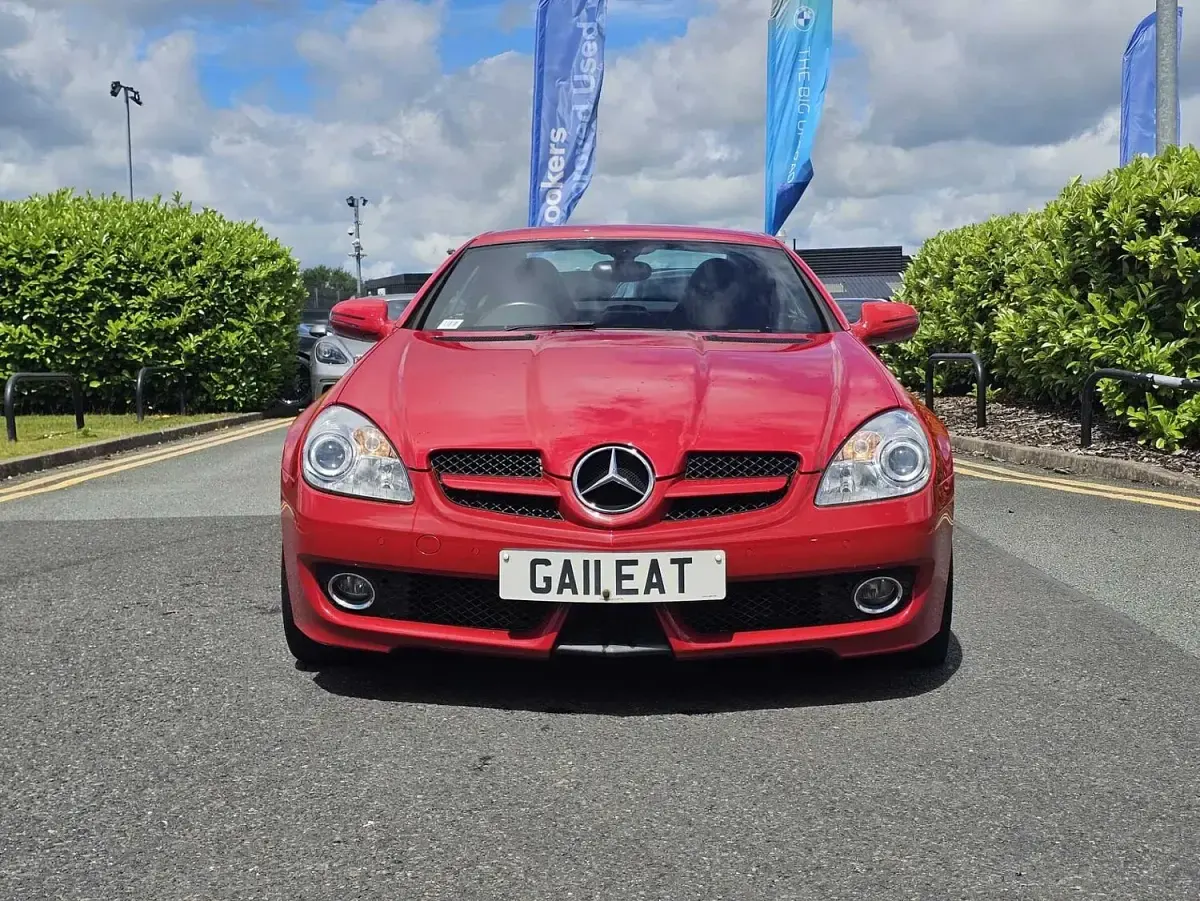 Used Mercedes SLK200 2011 Red Cabriolet