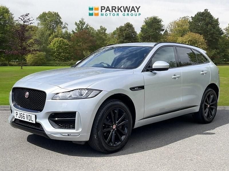 Used Jaguar F-Pace R-Sport 180 HP (132 kW) 2016 Silver SUV