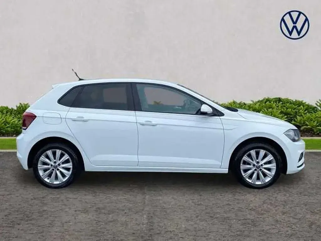 Used VW Polo Match 95 HP (69 kW) 2021 White Hatchback