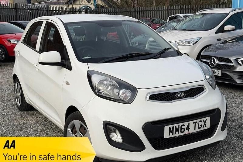 Used Kia Picanto 68 HP (50 kW) 2015 White Hatchback