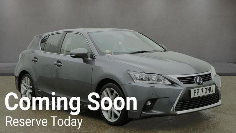 Grey Used 2017 Lexus CT200h Hatchback | £13,290 (Fair price) - Image 1/1