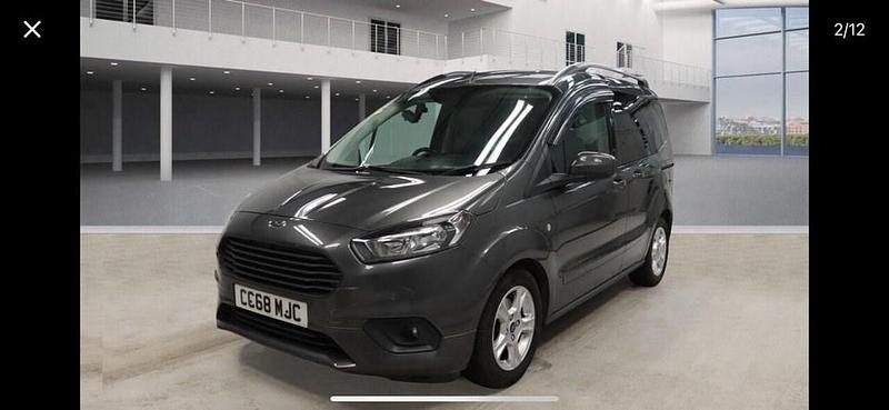 Grey Used 2019 Ford Tourneo Courier Zetec MPV | £9,395 (Fair price) - Image 1/3