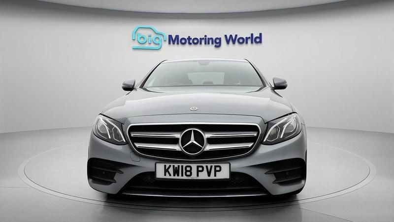 Used Mercedes E220 AMG line 2018 Grey Sedan