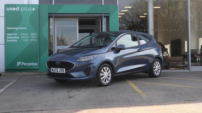 Used Ford Fiesta Trend 75 HP (55 kW) 2022 Blue Hatchback