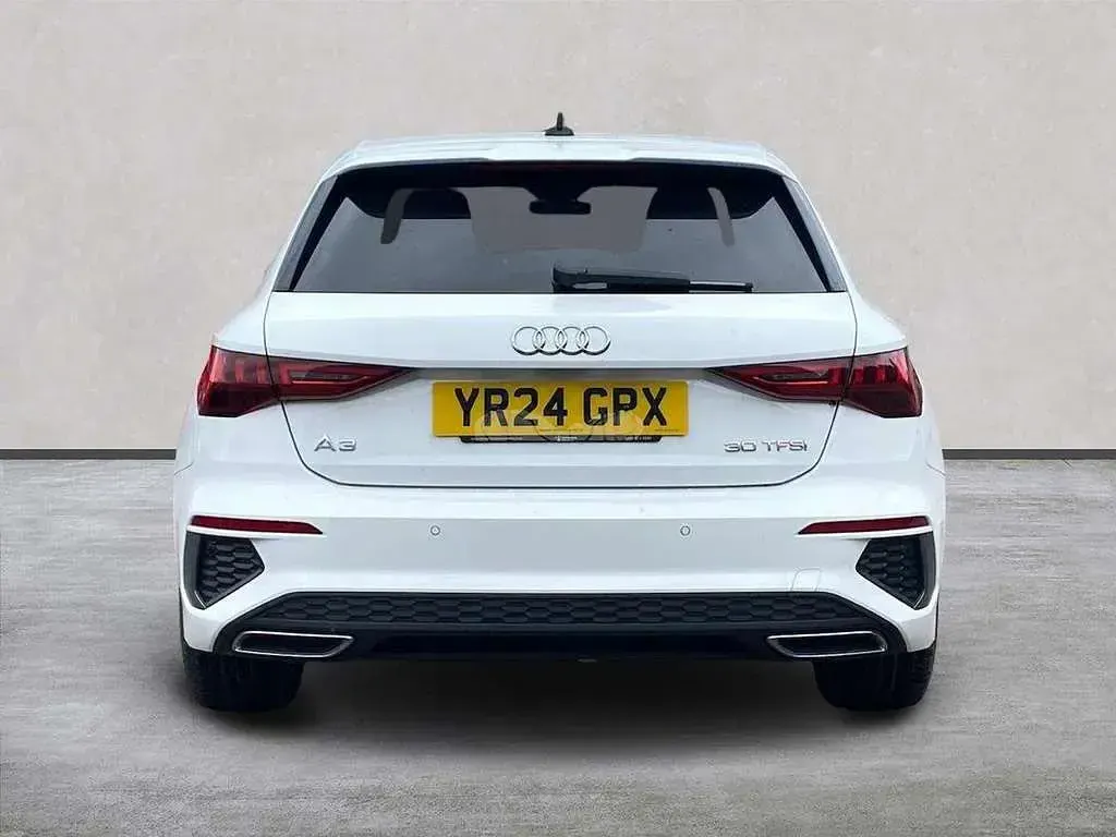 Used Audi A3 S-Line 108 HP (79 kW) 2024 White Hatchback