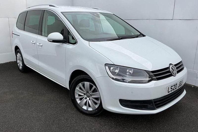 White Used 2020 VW Sharan SE MPV | £18,490 (Fair price) - Image 1/1