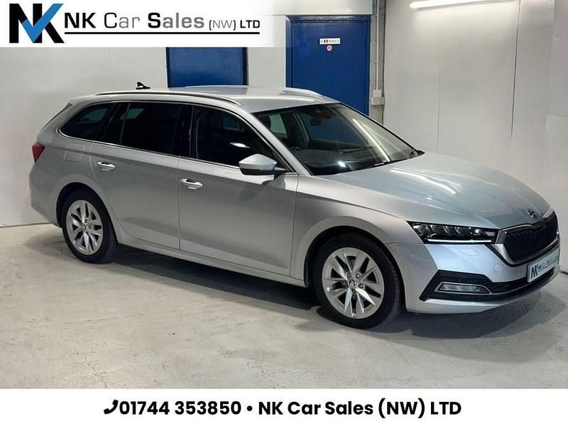 Silver Used 2021 Skoda Octavia SE L Estate | £12,000 (Fair price) - Image 1/4