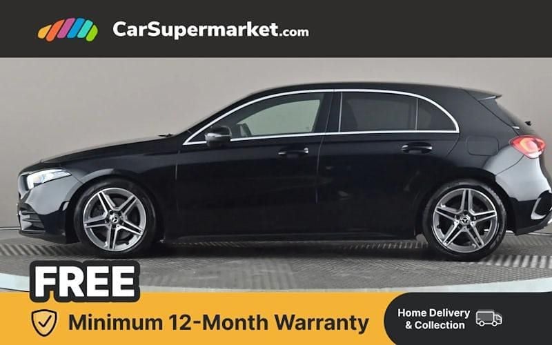 Used Mercedes A220 AMG line 190 HP (139 kW) 2020 Black Hatchback